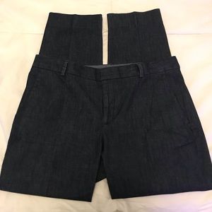 Banana Republic Avery denim crop Size 8